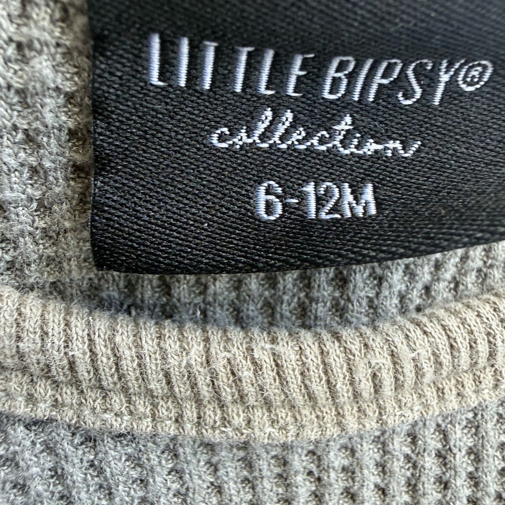 Little Bipsy Green Waffle Jogger Set - Picture 2 of 2
